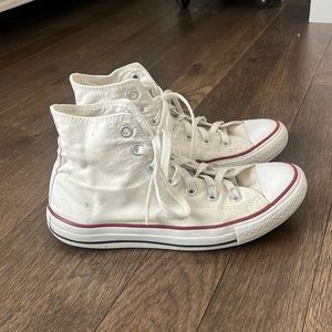 White high top converse